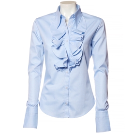 Louise Rømern Freddie Dexter Skjorte, Light Blue Poplin